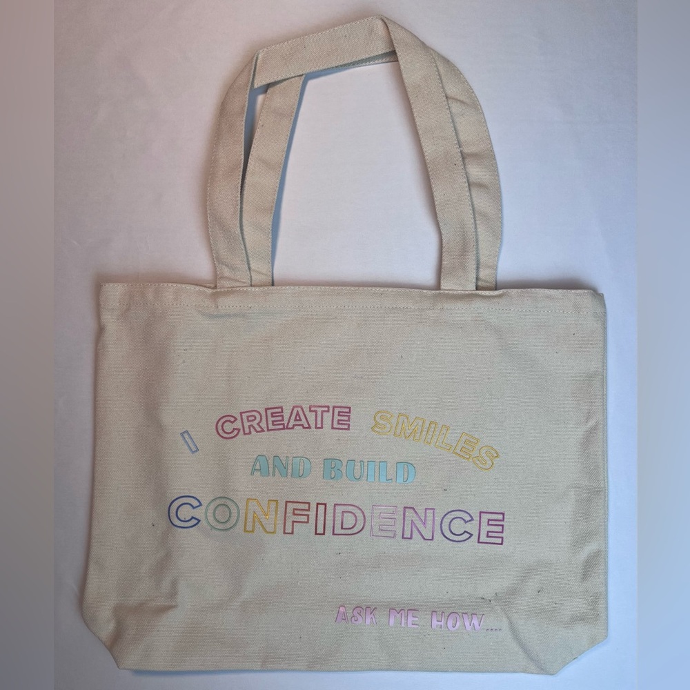DotDot Smile Canvas Shoulder Bag
